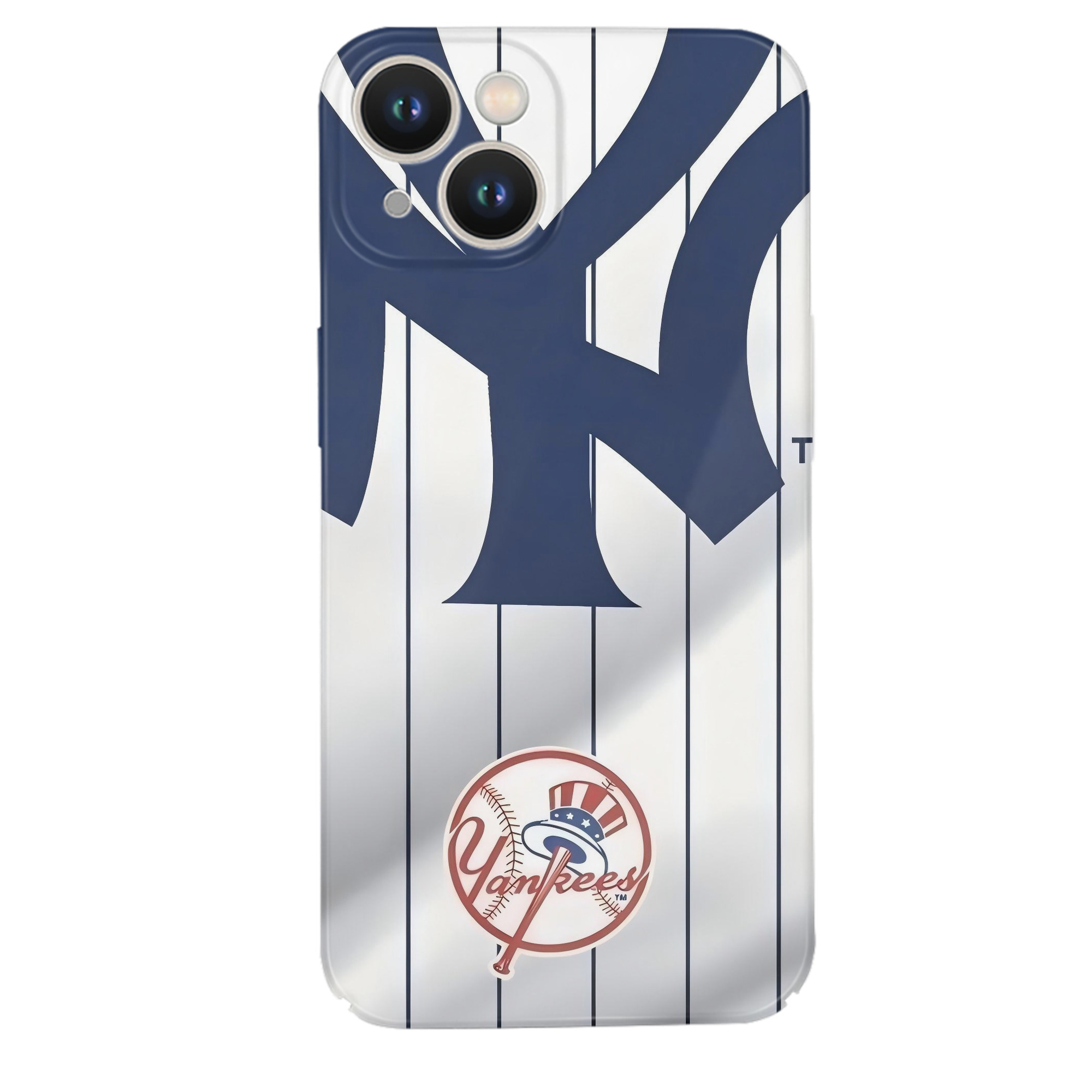 New York Yankees 126 IPhone 14 Series Full-Cover Hard Case – Shockproof With Raised Camera Protection – Precise Cutouts, Wireless Charging Compatible – Durable, Anti-Yellowing, Easy To Clean